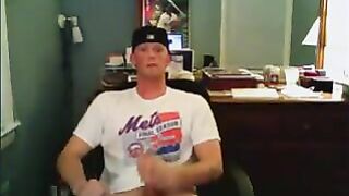 Horny Frat Guy Cumming