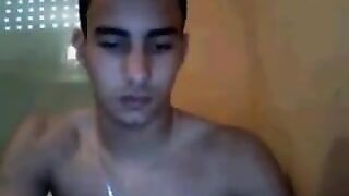 Guy show his cock in webcam