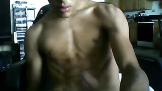 Wank Of His Big Cock