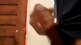 Catching his friend jerking off
