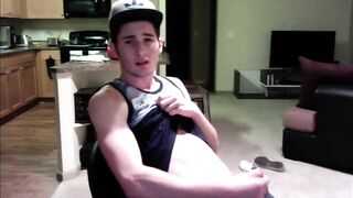 College Twink Jacking Off