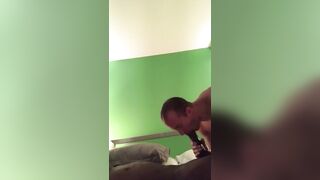 Giving oral sex to a stranger