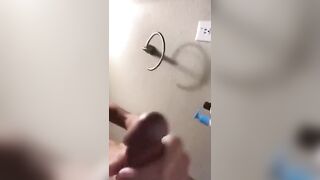 Black guy squirting sperm on different days