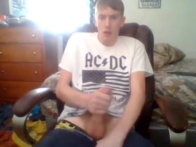 Big cock twink wanks
