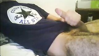 Horny young Russian stud cumming