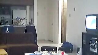 Hung frat boy shows his cock