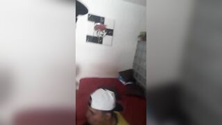 Cute thug Breaking a horny young slut ass