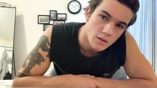 Cute Guy Jerks and Cums on wegayboys