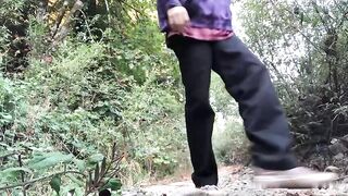 Twink - Risky Jerk Off In The Woods
