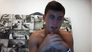 Omegle boy masturbation