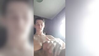 Handsome belgian teen boy fingering