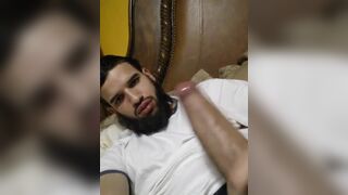 Big uncut sexy arab cock meat