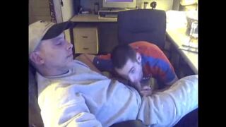 Sucking my uncle's cock