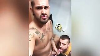Stranger eats my load