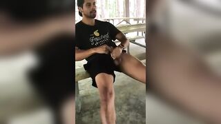 Recording my best friend jerking off