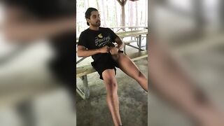 Recording my best friend jerking off