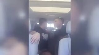 Pumping cum into my friends ass in the mall parking lot