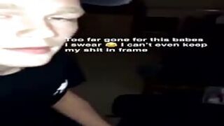Straight boy cums for his girl