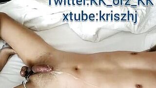 Cum 3 times with big loads and squirting at the end - ThisVid co