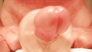 Penetrating my gelatinous toy
