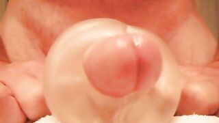 Penetrating my gelatinous toy