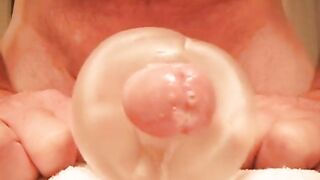 Penetrating my gelatinous toy