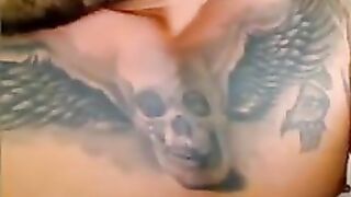 Hot guy jerks in his car