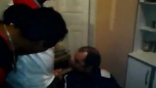 Apparently someone "lost" a bet