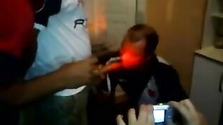 Apparently someone "lost" a bet