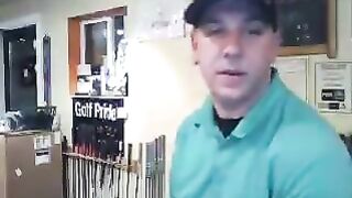 Verbal golf pro and his big nuts