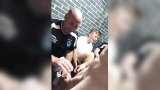 Brit boys having fun