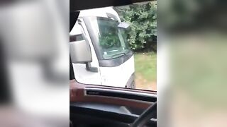 Trucker jerks off for other truckers