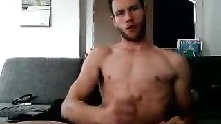 Hot ass boy jacking off