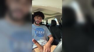 Was too horny on my ride home so i had to make a pit stop