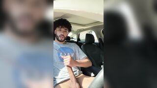 Was too horny on my ride home so i had to make a pit stop