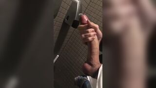 Rubbing my huge perfect curved cock