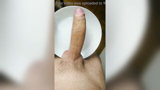 Who wants to eat my huge cock