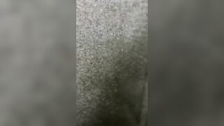 I caught a old exhibitionist masturbating in the bathroom and suck my cock