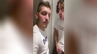 2 boys 1 stall