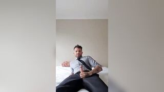 Sydney Tim jerking on the Aussie meat