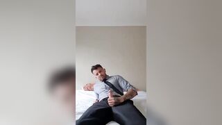 Sydney Tim jerking on the Aussie meat