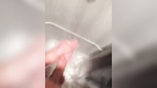 Relaxing in the shower