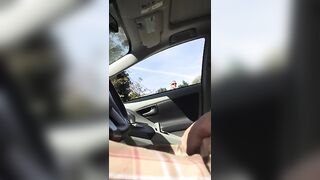 Caught Masturbating in a park parking lot