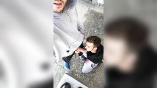 I met a friendly boy while out cruising