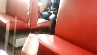 Crazy jacker doesn't give a single shit about jerking in public