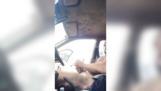 Grandpa helps me cum