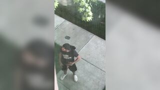 Pervy friend wanks outside my window