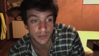 Actor Joaquin Ferreira shows off his uncut cock